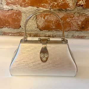 Vintage Top Handle Evening Handbag Purse
